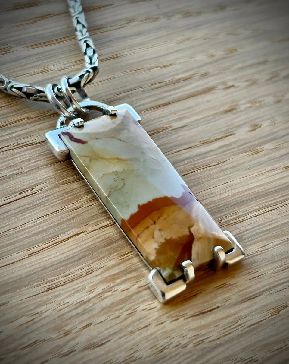 Landscape Jasper Pendant