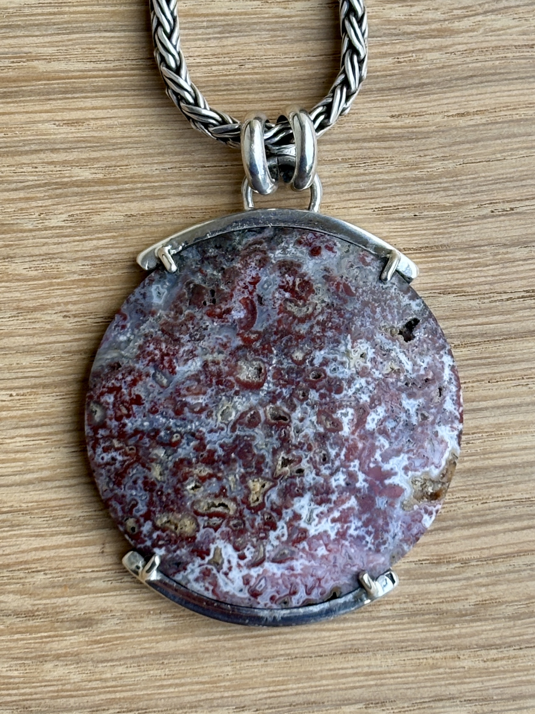 Red Moss Agate